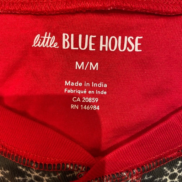 Little Blue House Fair Isle Moose Adult Union Suit - Picture 5 of 6